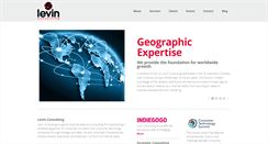 Desktop Screenshot of levinconsulting.com